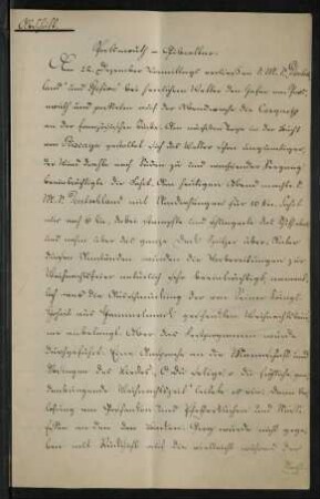 Abschrift einer Reisebeschreibung von Portsmouth bis Gibraltar vom 15.02.1898