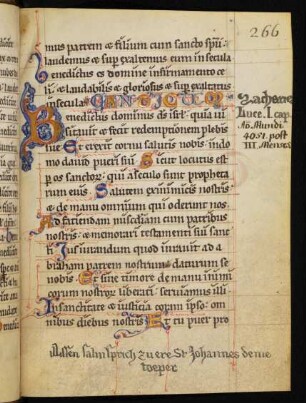 Canticum Zachariae