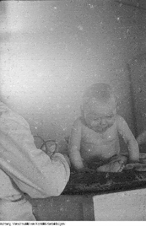 Säuglingsgymnastik, Februar 1950