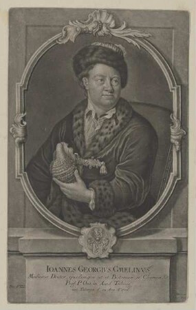 Bildnis des Ioannes Georgivs Gmelinvs
