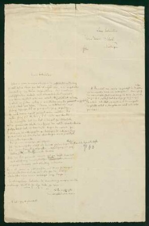 Brief vom 14. Januar 1851