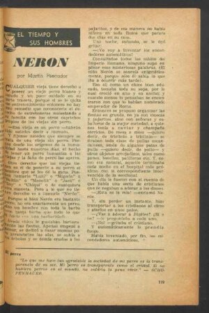 Nerón : El tiempo y sus hombres