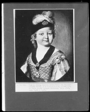 Bildnis eines jungen Prinzen