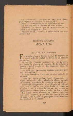 I - El tercer ladrón