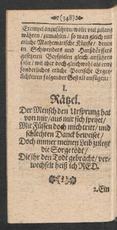 Rätzel.