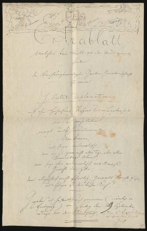 Extrablatt (29.09.1826)