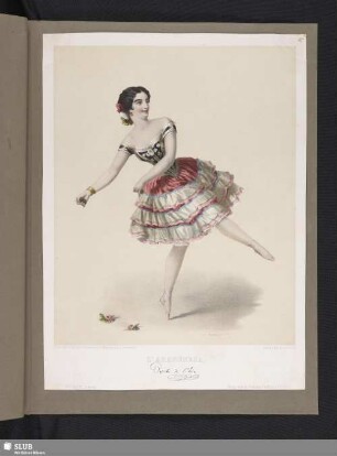 Pepita de Oliva tanzt die Aragoneza
