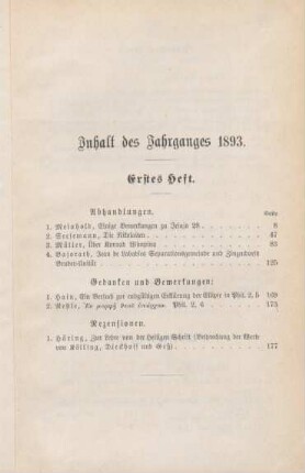 821-823 Inhaltsverzeichnis Hefte 1-4
