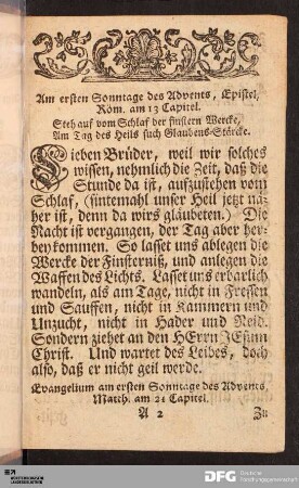 [Episteln und Evangelia]