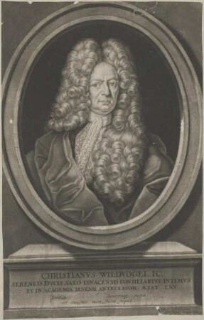 Bildnis des Christianus Wildvogel