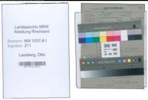 Entnazifizierung Otto Lausberg , geb. 00.00.0000 (Kaufmann)