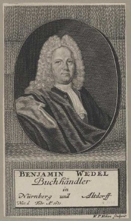 Bildnis des Benjamin Wedel