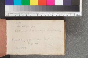 Anmerkungen zum Stammbuch