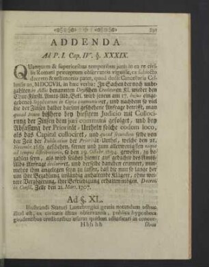 Addenda.