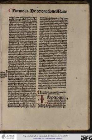 De eiusdem domine paradisi triumphanti coronatione.