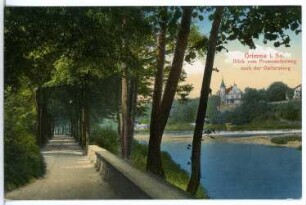 Grimma. Promenadenweg und Gattersburg