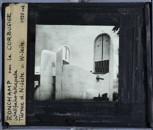 Ronchamp, Notre Dame du Haut