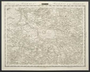 Theil von Böhmen (Kaurzim) [Kouřim] [Topographisch-militairische Charte von Teutschland]