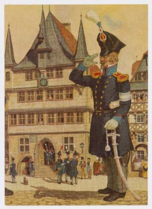 Bürgergarde-Infanterie Garnison Cassel, 1832