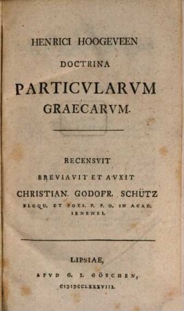 Doctrina particularum Graecarum