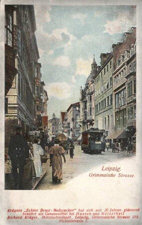 Leipzig: Grimmaische Strasse