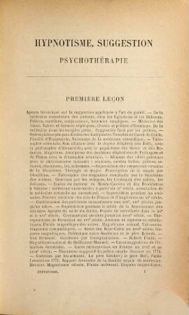 Hypnotisme, suggestion, psychothérapie : Études nouvelles