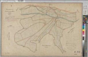 Aue (Berleburg), Separation der Feldmark Aue, Bl.1 Brouillonkarte II Flur 1
