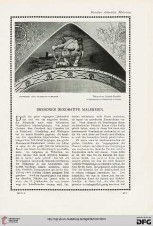 Dresdner dekorative Malereien