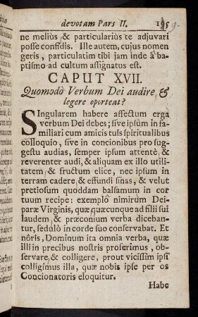 159-167, Caput XVII