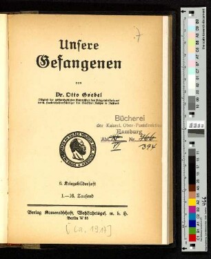 Unsere Gefangenen
