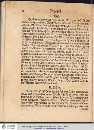 II. Lehre.