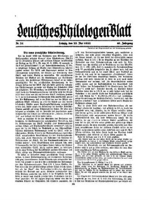 Die neue preußische Schulordnung