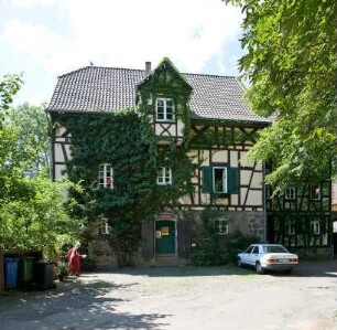 Untermühle; Lich, Heinrich-Neeb-Straße 1, Mühlbach, Auf der Insel