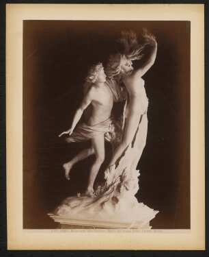 Apollo und Daphne, Villa Borghese, Rom: Ansicht der Skulptur von Bernini