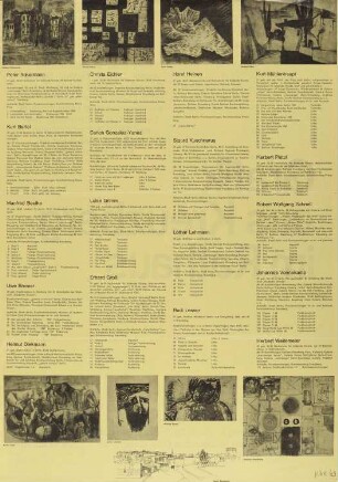 Ausstellungsplakat "Grafik aus Kreuzberg", 1967