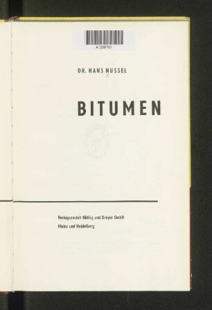 Bitumen