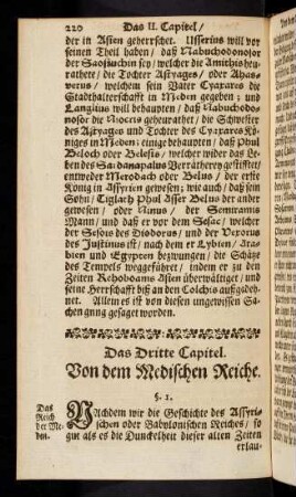 220-228, Das dritte Capitel