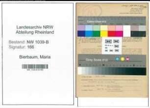 Entnazifizierung Maria Bierbaum , geb. 03.07.1908 (Angestellte)