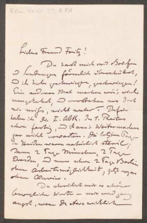 Brief an Friedrich Spitta : 03.10.1895
