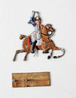 Kürassier [34757 a-p: 15 Zinnsoldaten in Spanschachtel]