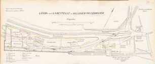 Lösch- und Ladestelle im Außenhafen, Husum: Lageplan 1:500