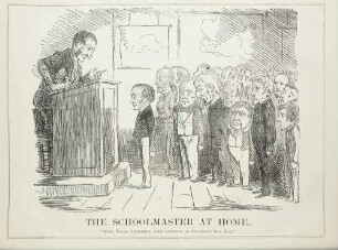 The schoolmaster at home