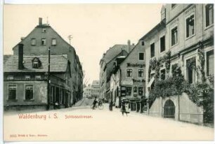 Waldenburg. Schlossstraße