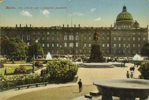 Berlin. Kgl. Schloß vom Lustgarten gesehen.