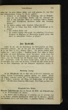 Vorläufige Anzeige