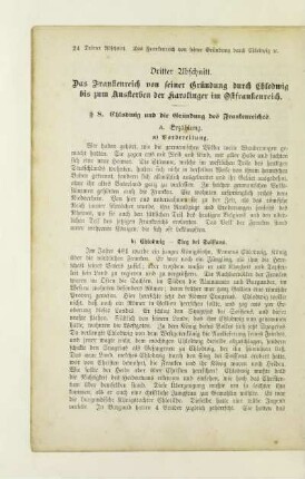 § 8. Chlodwig und die Gründung des Frankenreiches