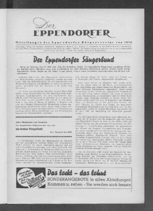 Der Eppendorfer Sängerbund