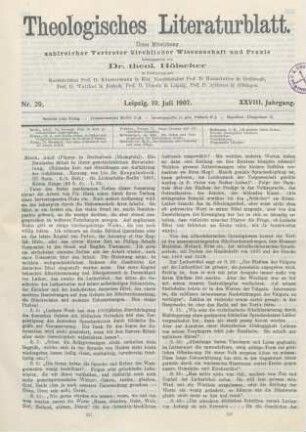337-339 [Rezension] Risch, Adolf, Die Deutsche Bibel in ihrer geschichtlichen Entwickelung