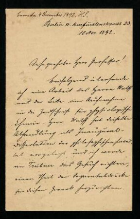 Berlin,10.11.1892.