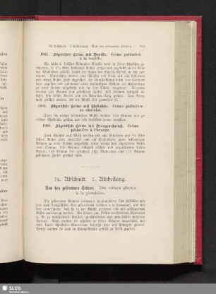 76. Abschnitt. 7. Abtheilung. Von den gefrorenen Crêmes